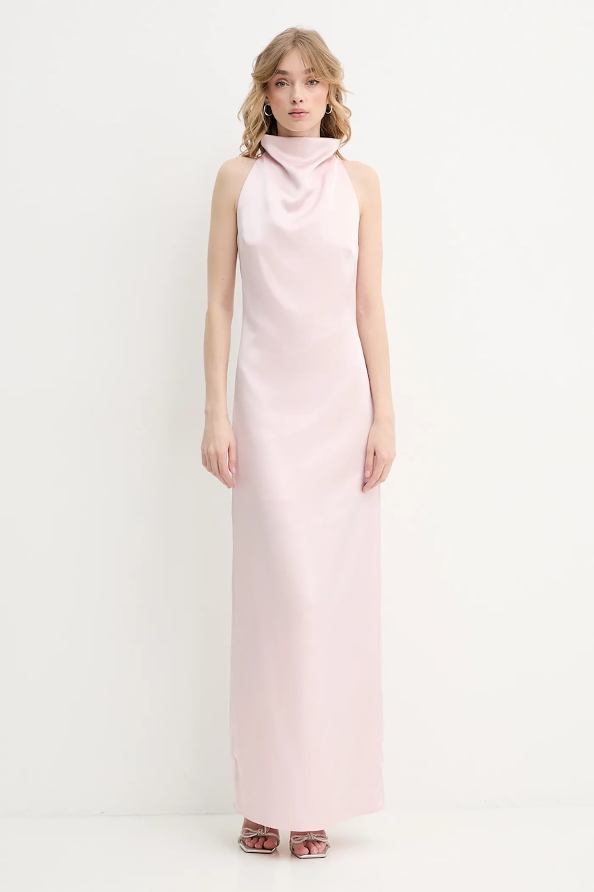 Rotate rochie culoarea roz