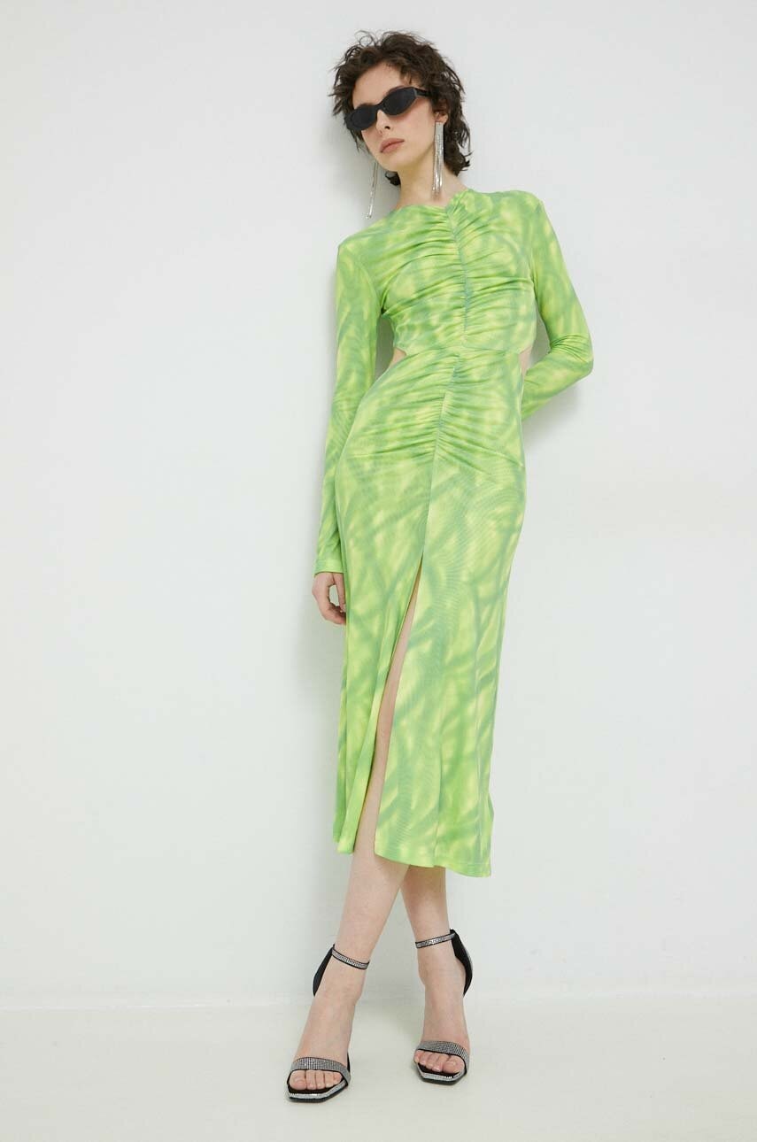 Rotate rochie culoarea verde