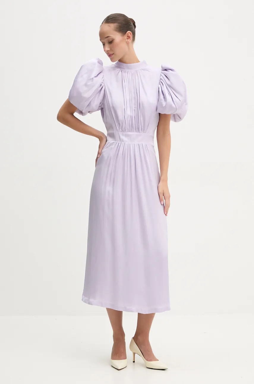 Rotate rochie culoarea violet