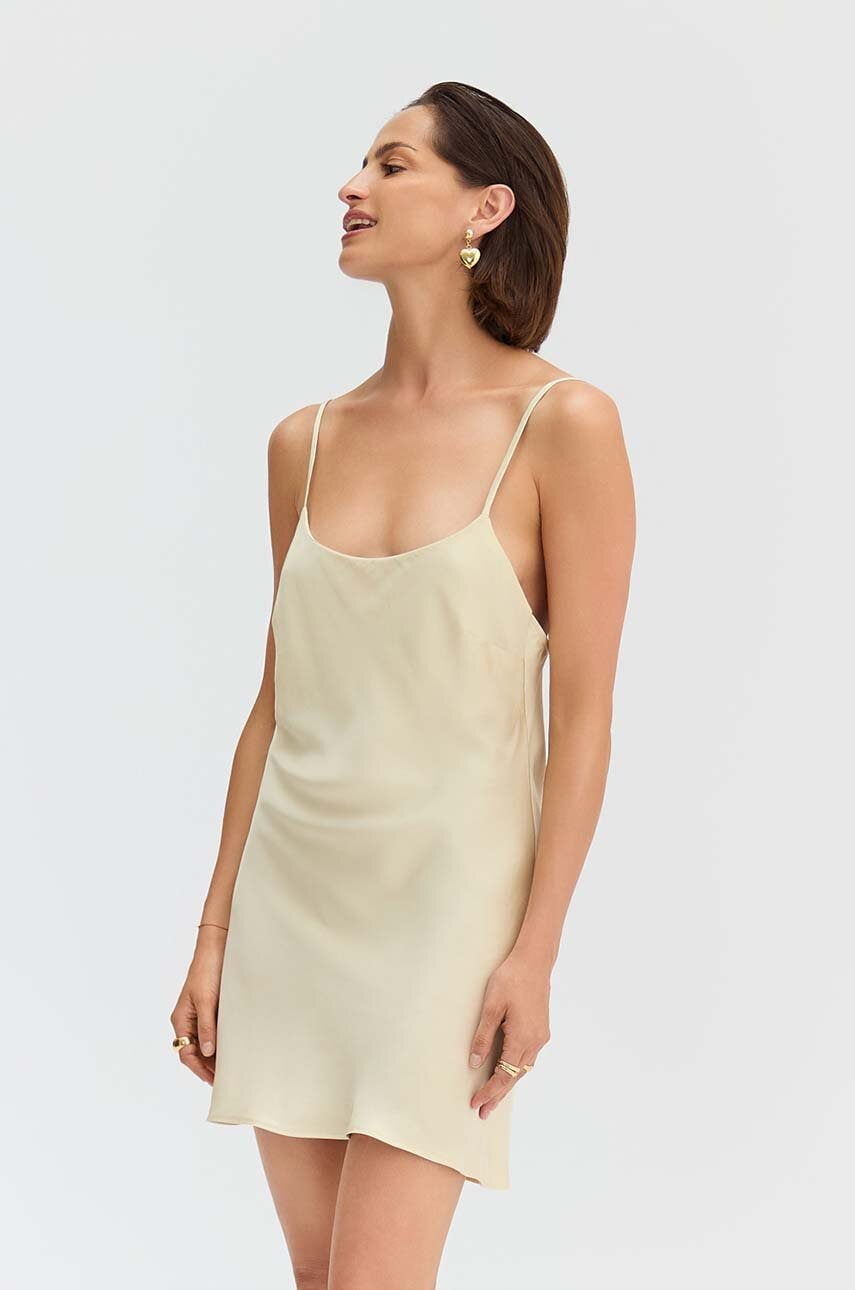 Saint Body rochie culoarea bej