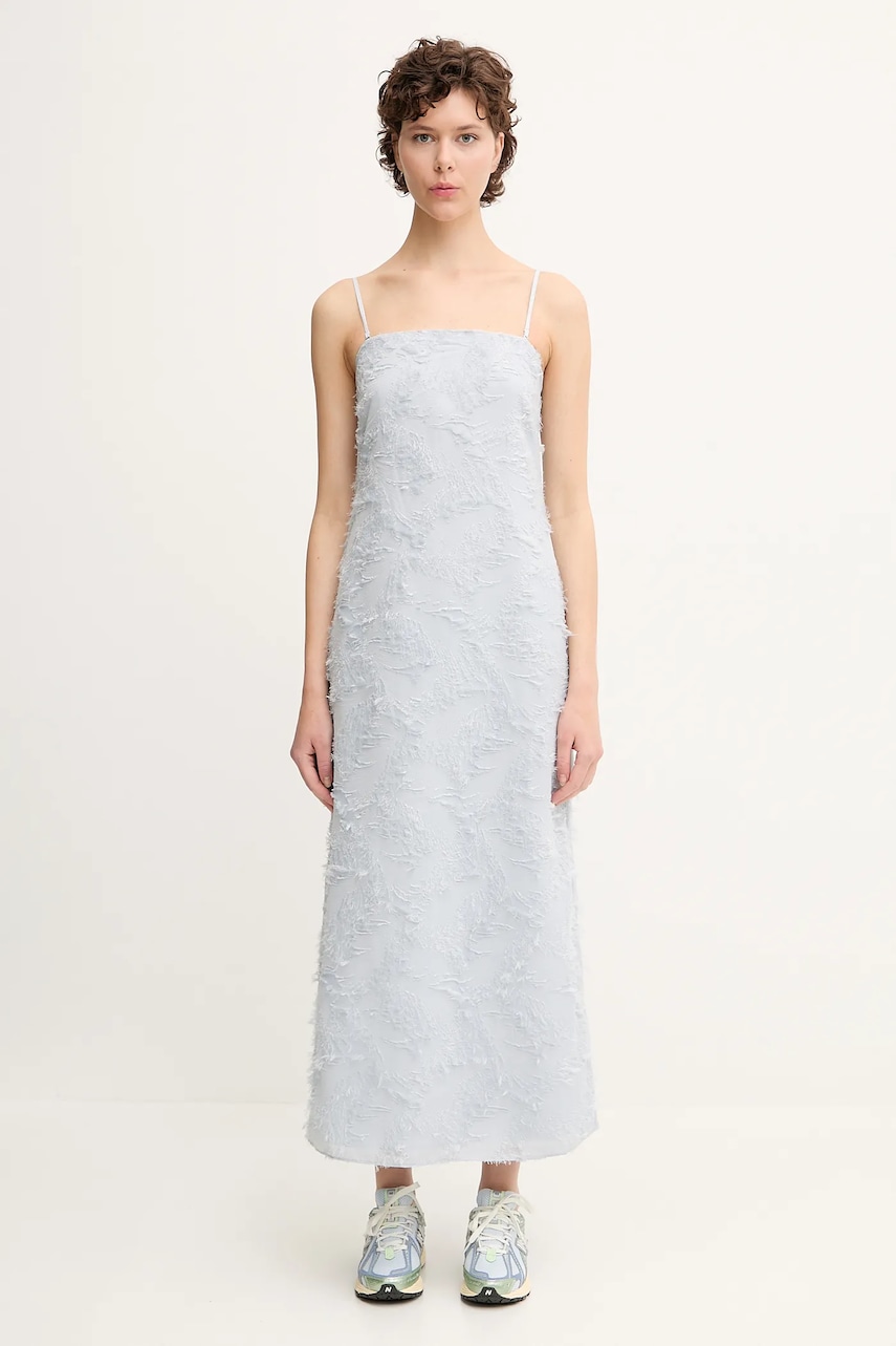 Samsoe Samsoe rochie SALAZIO culoarea gri