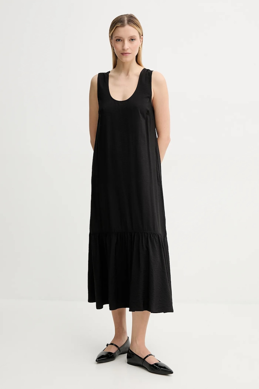 Samsoe Samsoe rochie SALERO culoarea negru