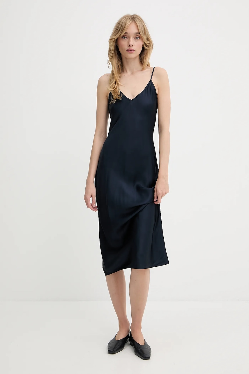 Samsoe Samsoe rochie culoarea negru