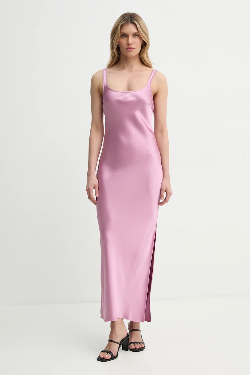 Samsoe Samsoe rochie culoarea roz