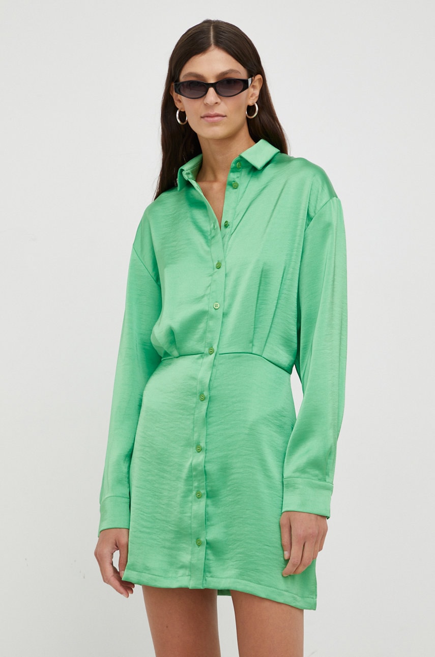Samsoe Samsoe rochie culoarea verde