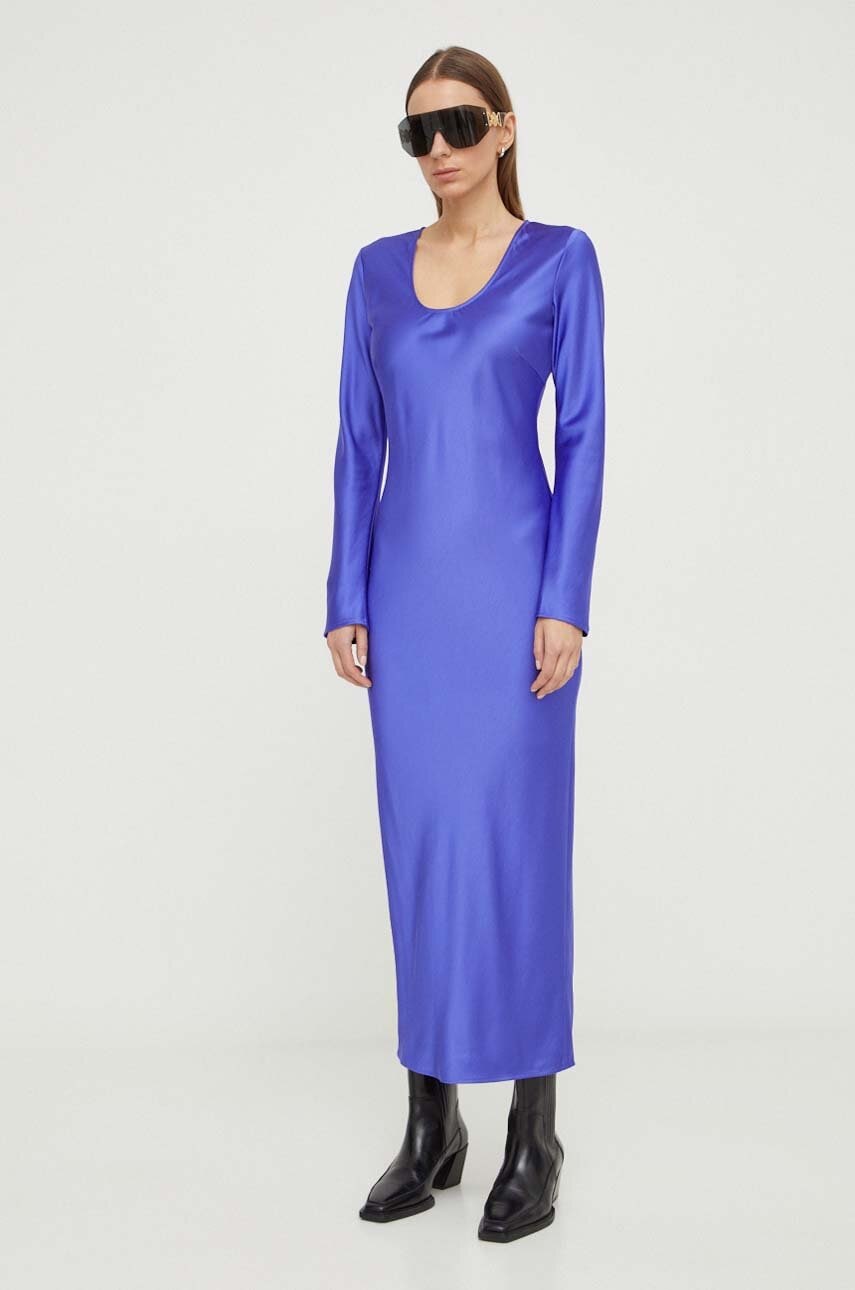 Samsoe Samsoe rochie culoarea violet