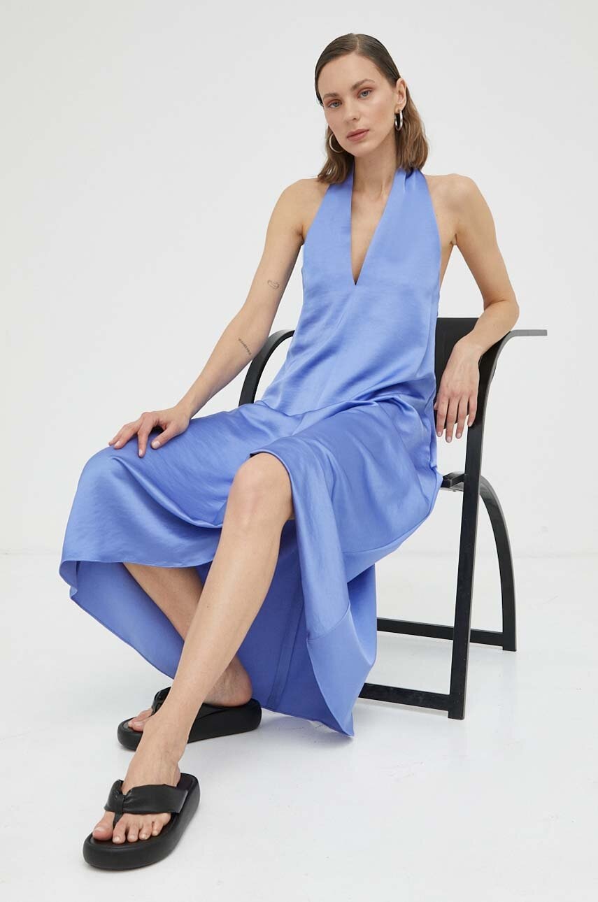 Samsoe Samsoe rochie culoarea violet