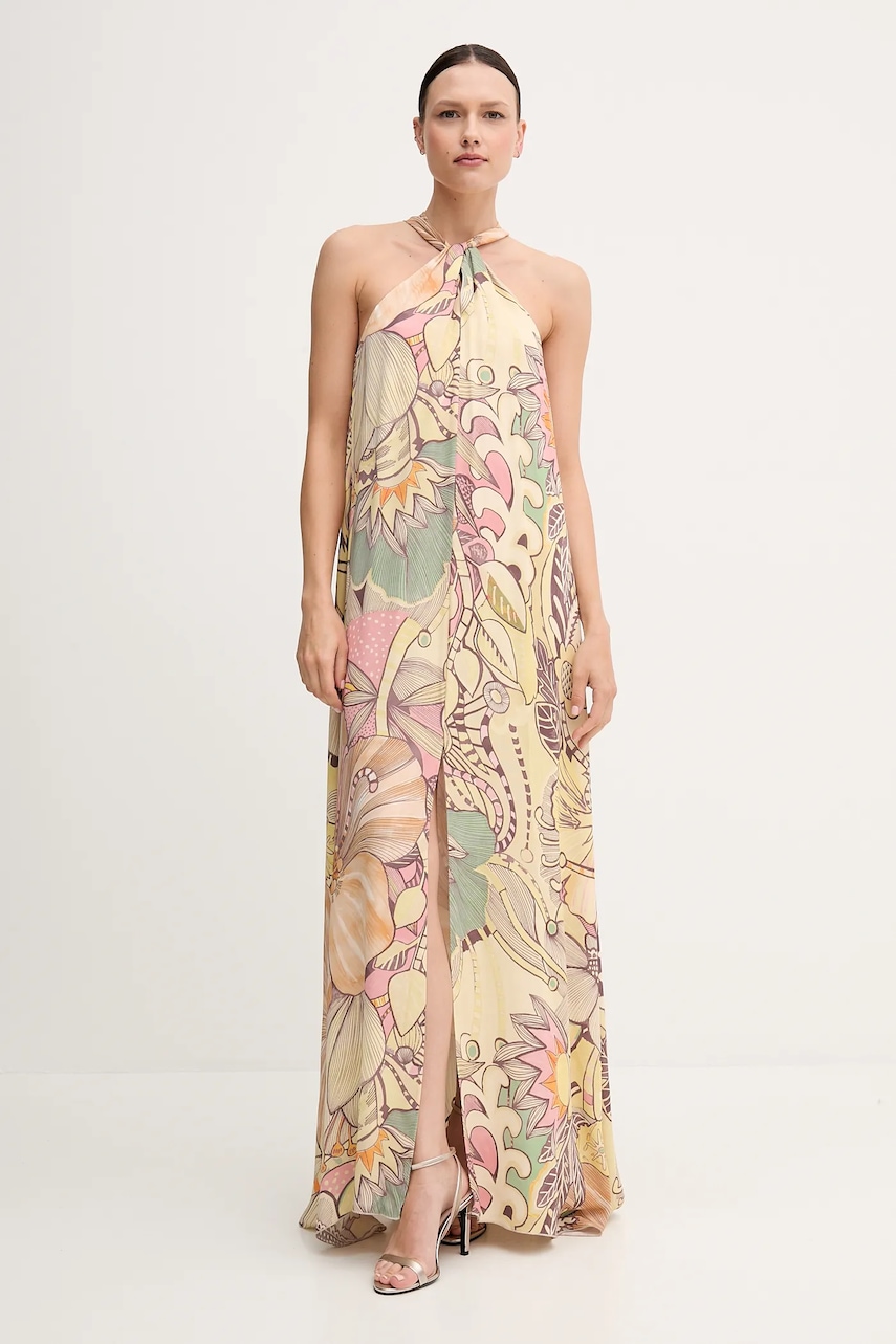 Sandro Ferrone rochie culoarea bej