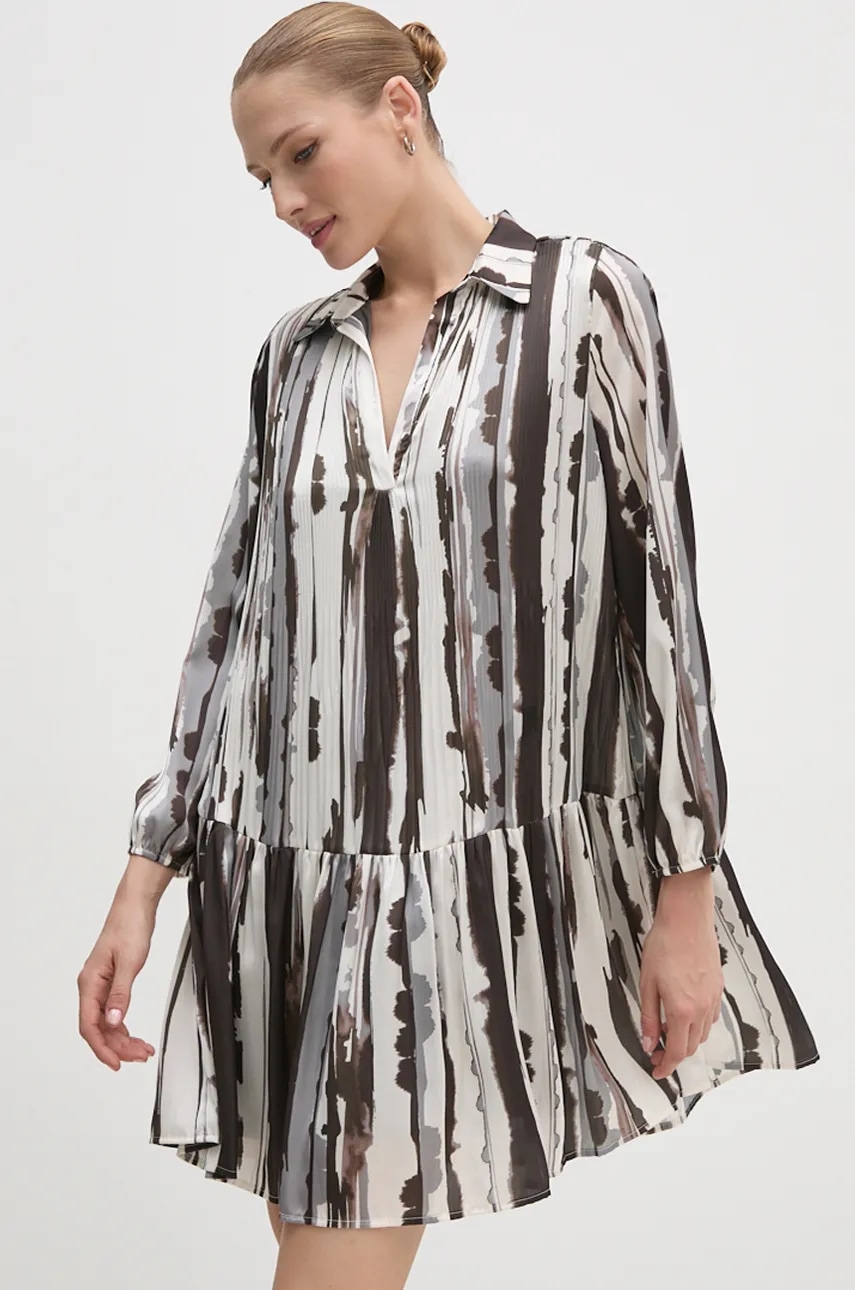Sandro Ferrone rochie culoarea bej