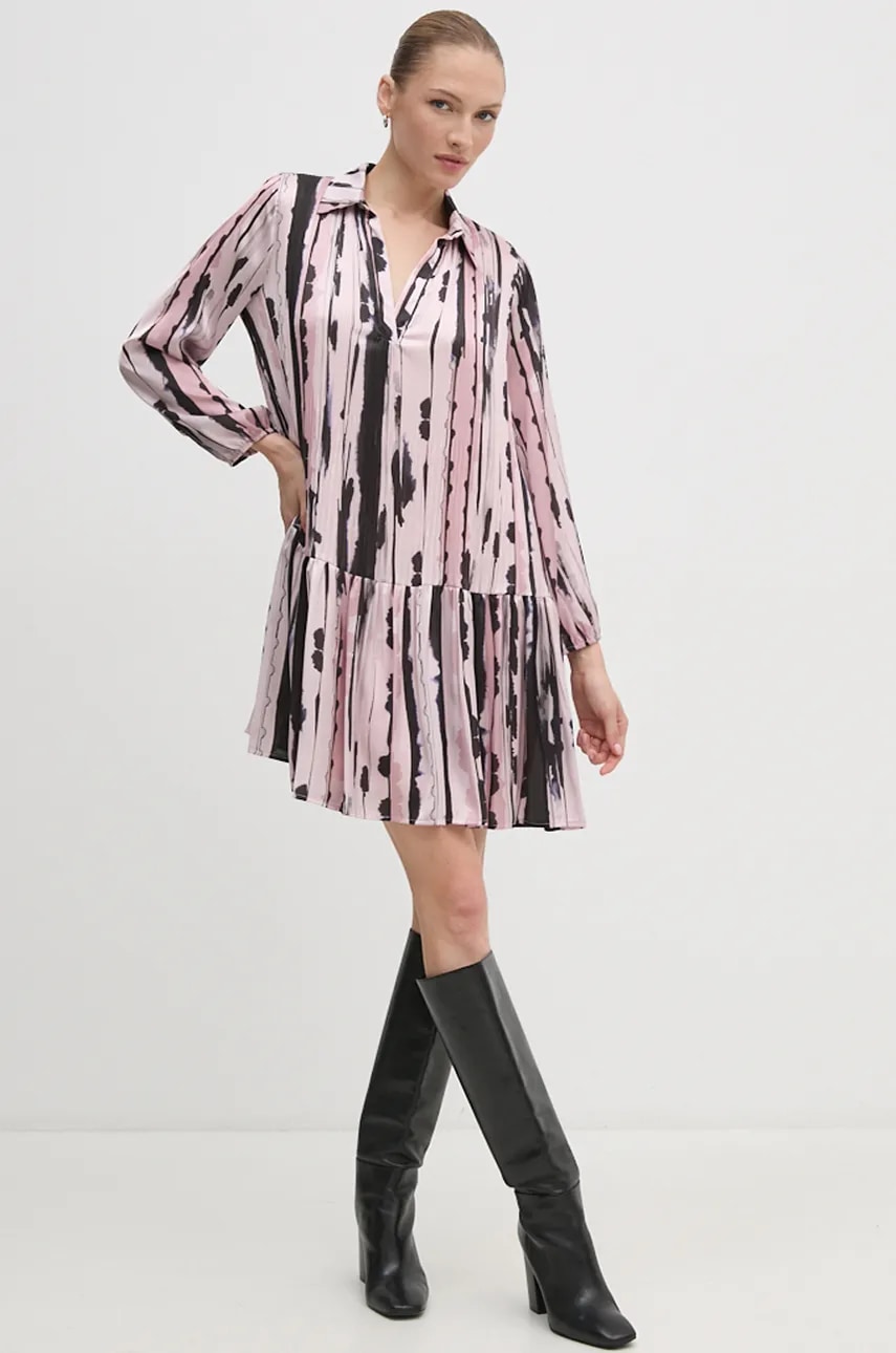 Sandro Ferrone rochie culoarea roz