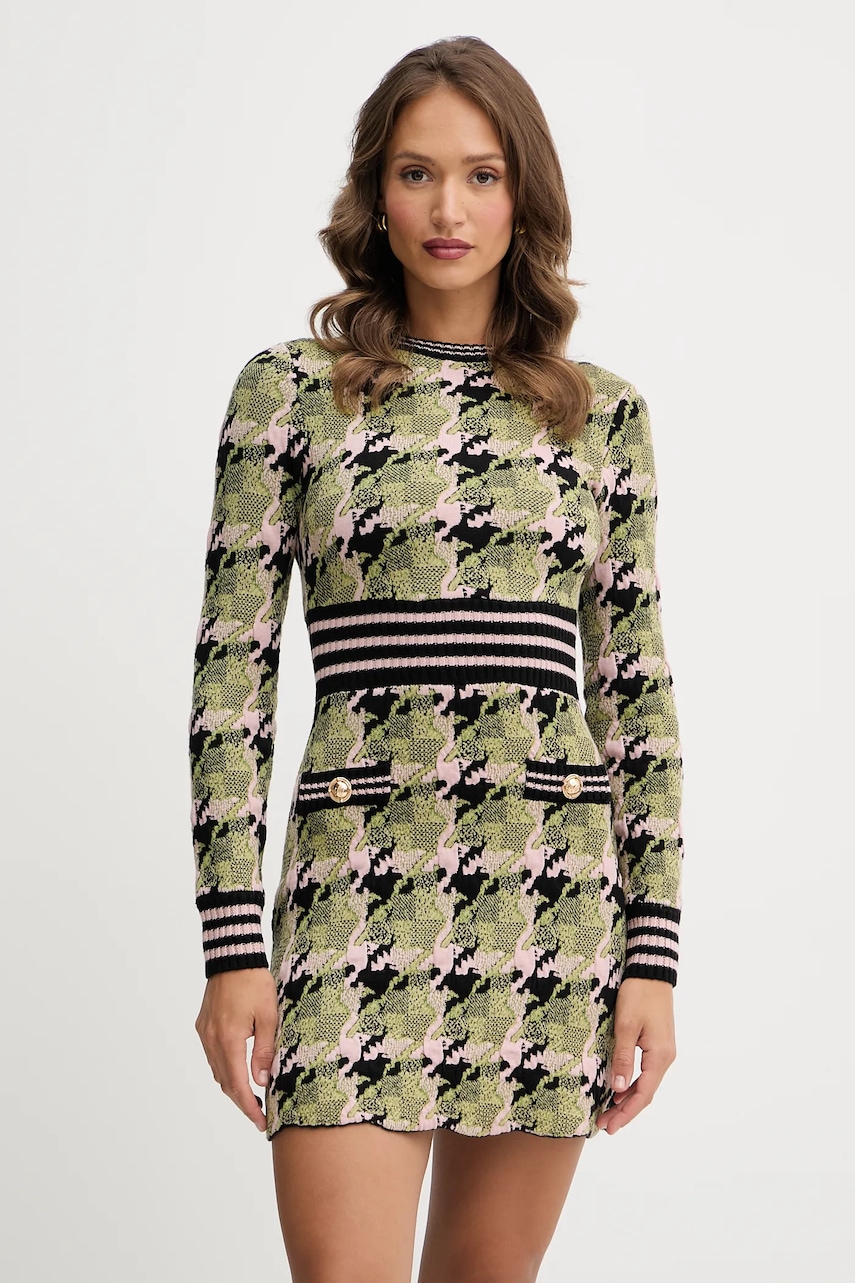 Silvian Heach rochie AGVA culoarea verde
