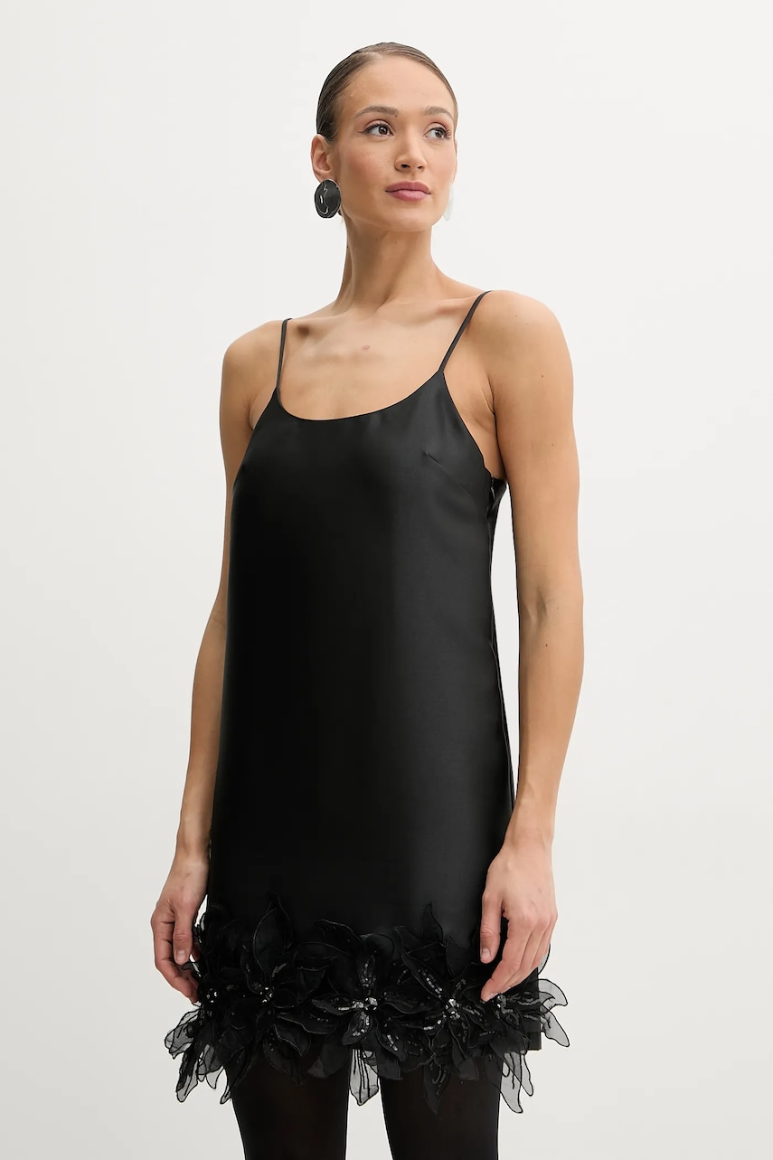 Silvian Heach rochie BRAVITA culoarea negru