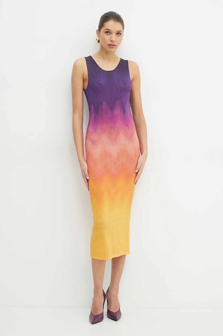 Silvian Heach rochie BUYO culoarea violet