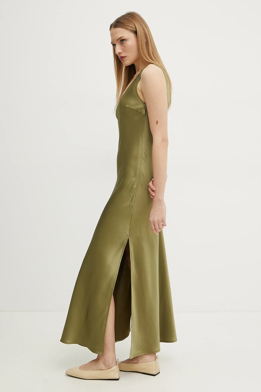 Silvian Heach rochie CORNAVA culoarea verde