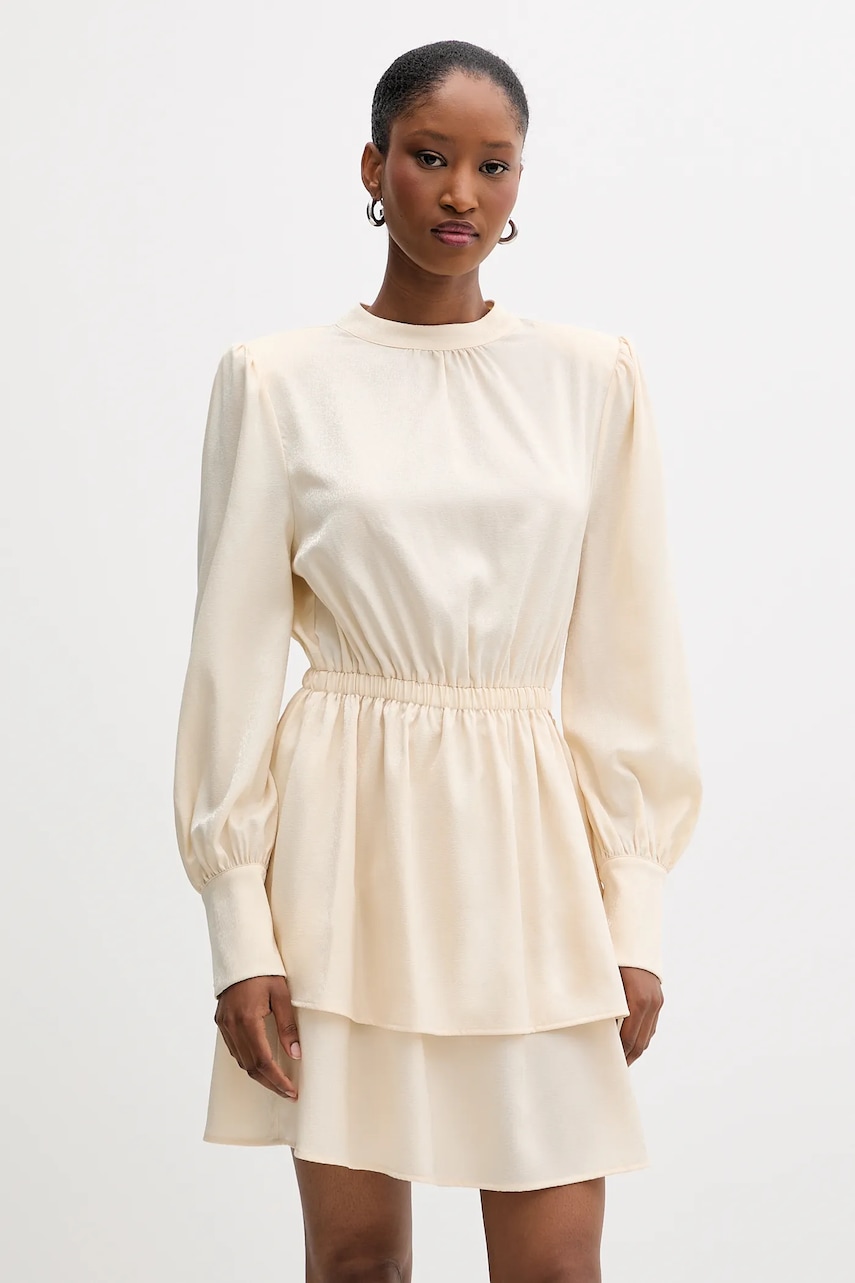 Silvian Heach rochie FAYIUM culoarea bej