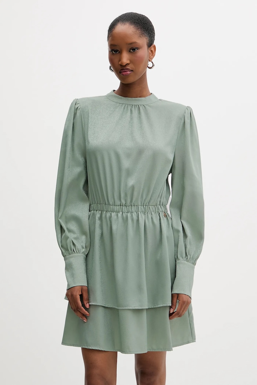 Silvian Heach rochie FAYIUM culoarea verde