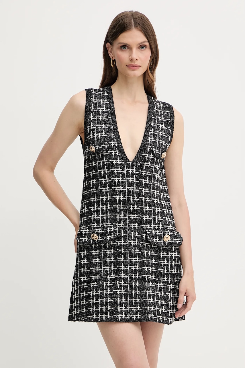 Silvian Heach rochie ISMET culoarea negru
