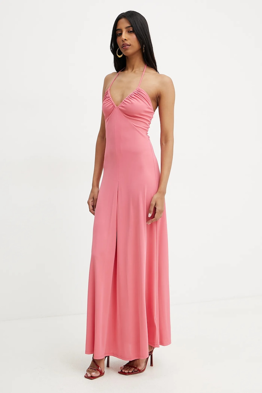 Silvian Heach rochie MADEV culoarea roz
