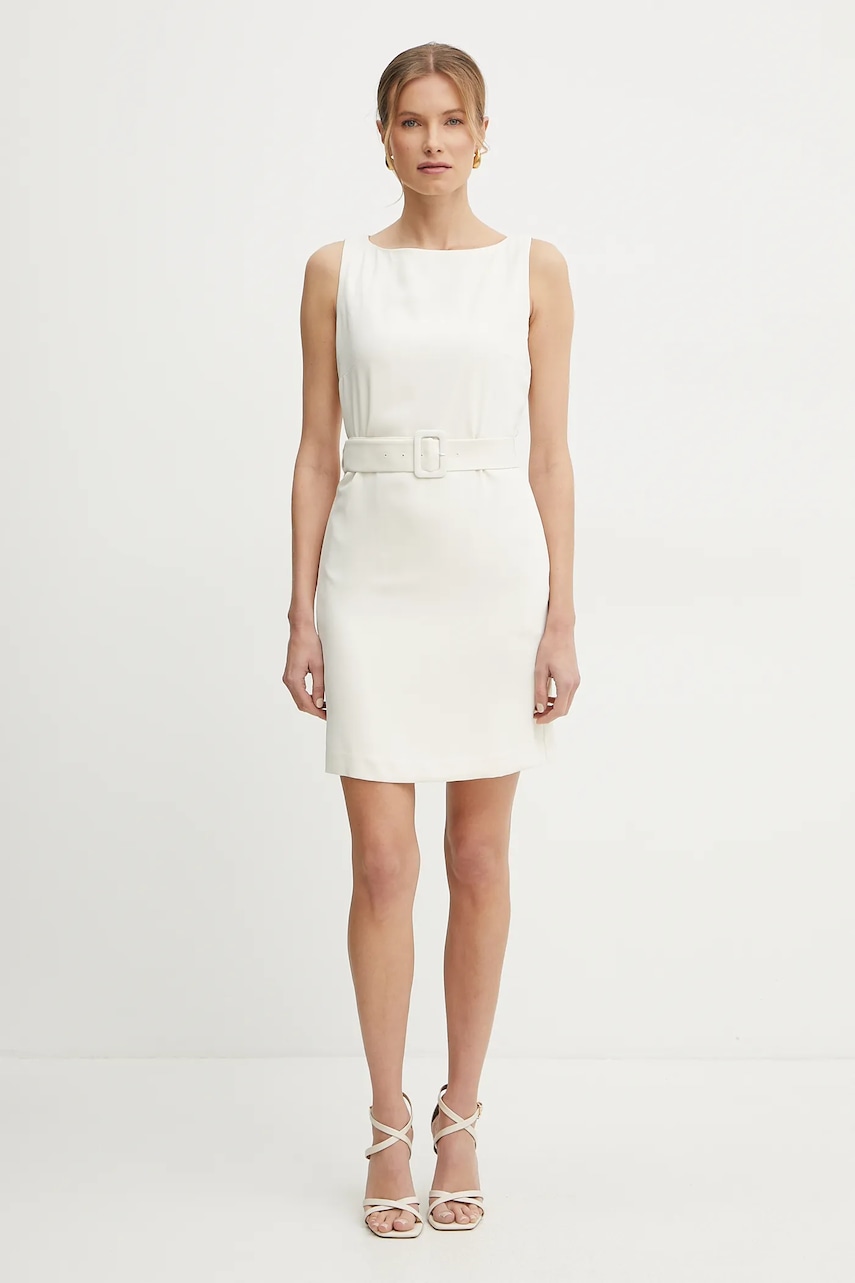 Silvian Heach rochie PLINA culoarea bej