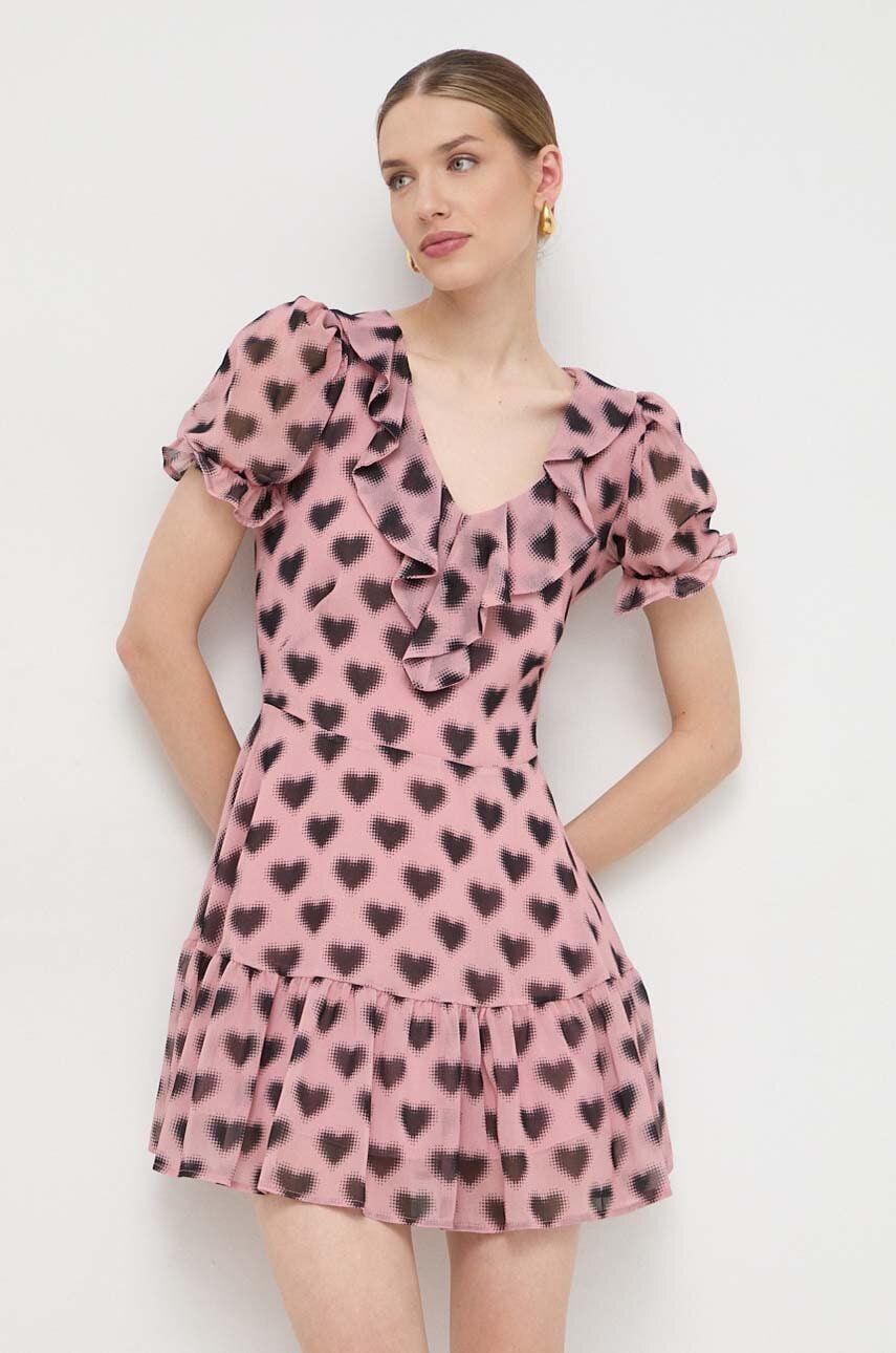 Silvian Heach rochie culoarea roz