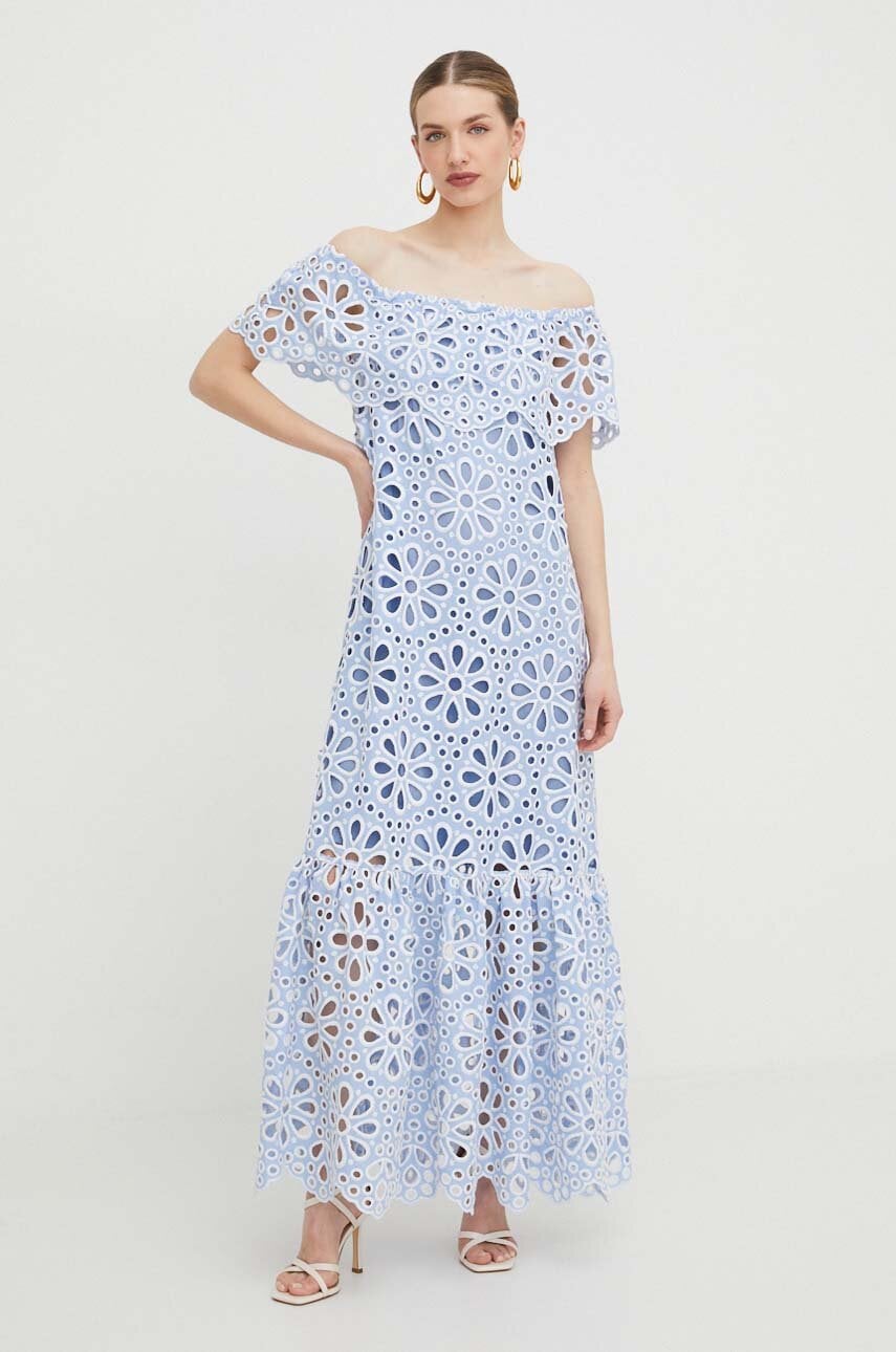 Silvian Heach rochie din bumbac maxi