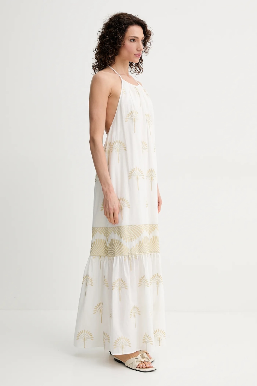 Simona Corsellini rochie culoarea bej