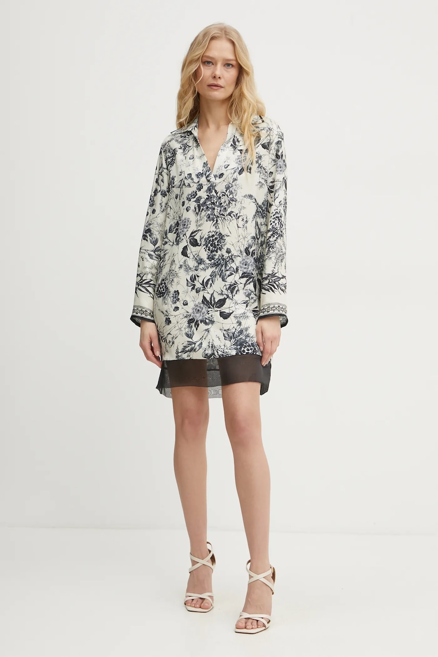 Simona Corsellini rochie culoarea bej