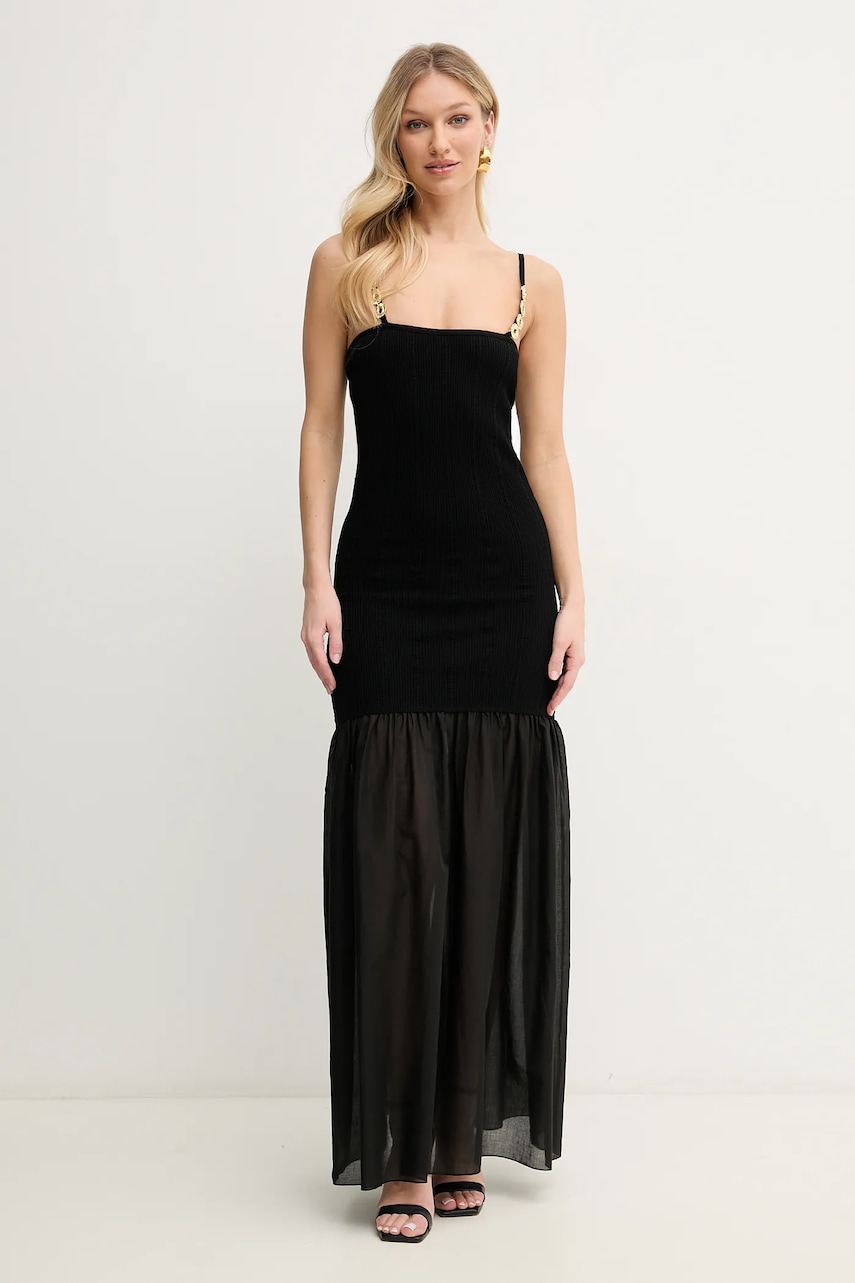Simona Corsellini rochie culoarea negru