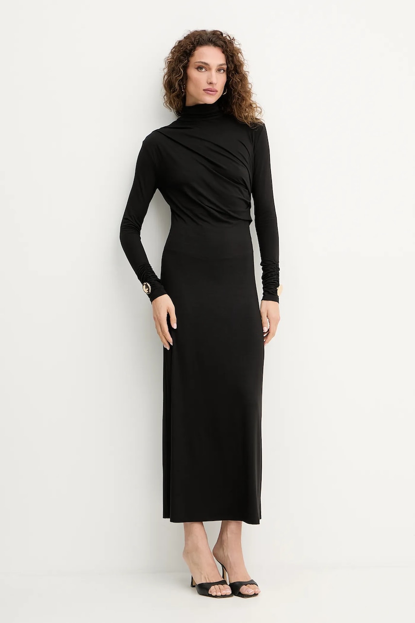 Simona Corsellini rochie culoarea negru