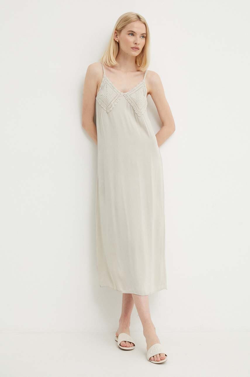 Sisley rochie culoarea bej