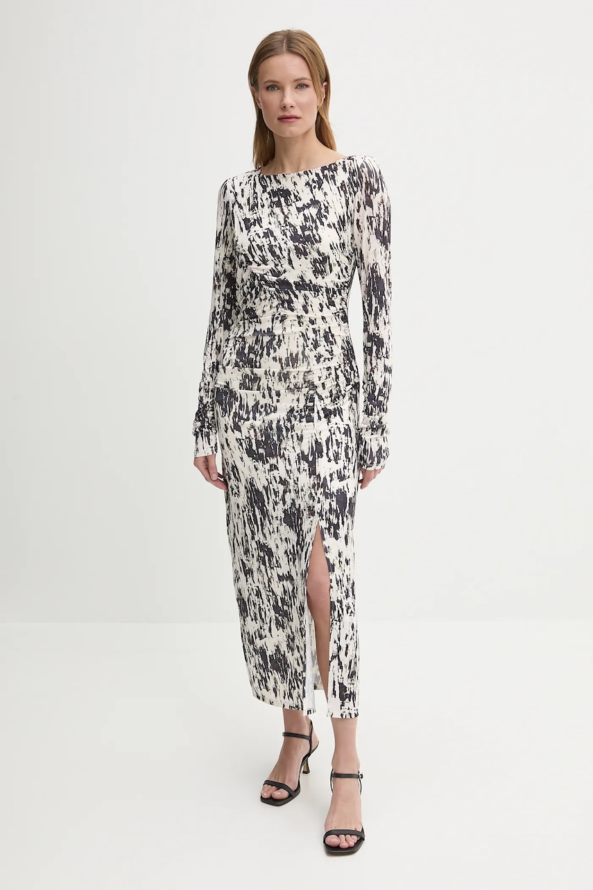 Sisley rochie culoarea bej