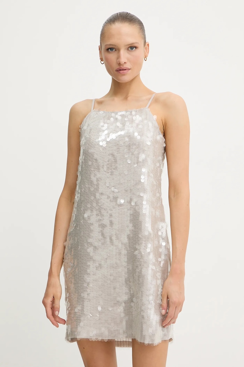 Sisley rochie culoarea gri