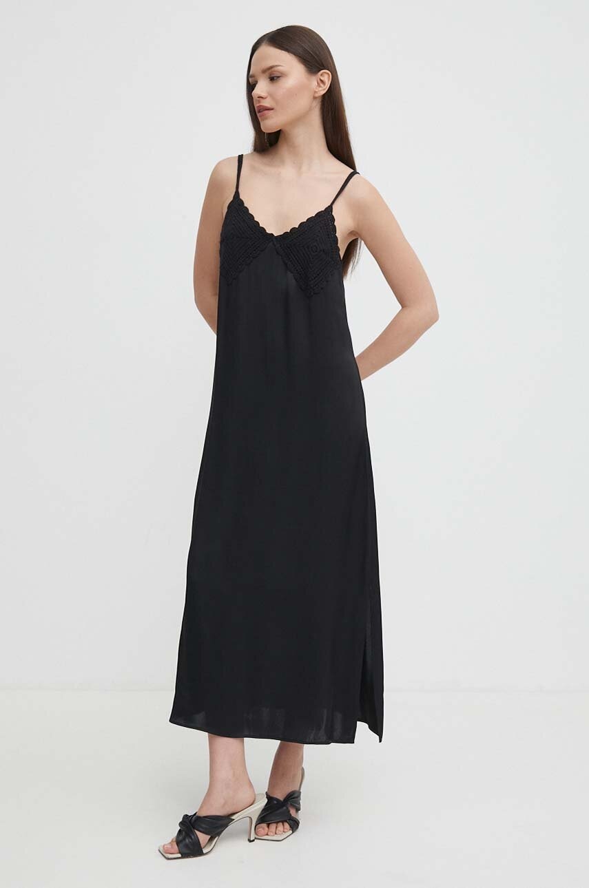 Sisley rochie culoarea negru