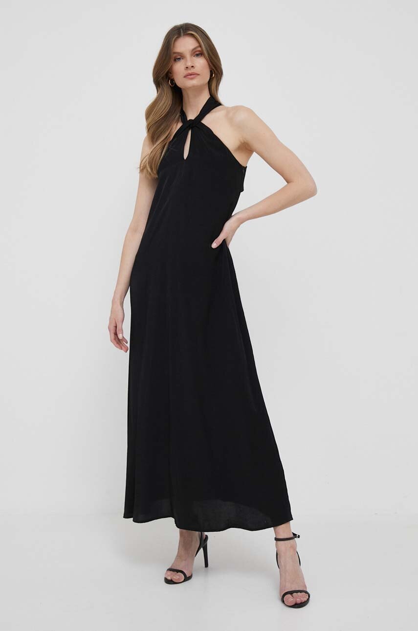 Sisley rochie culoarea negru