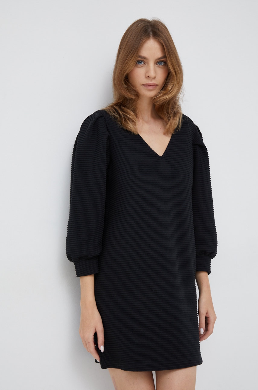 Sisley rochie culoarea negru