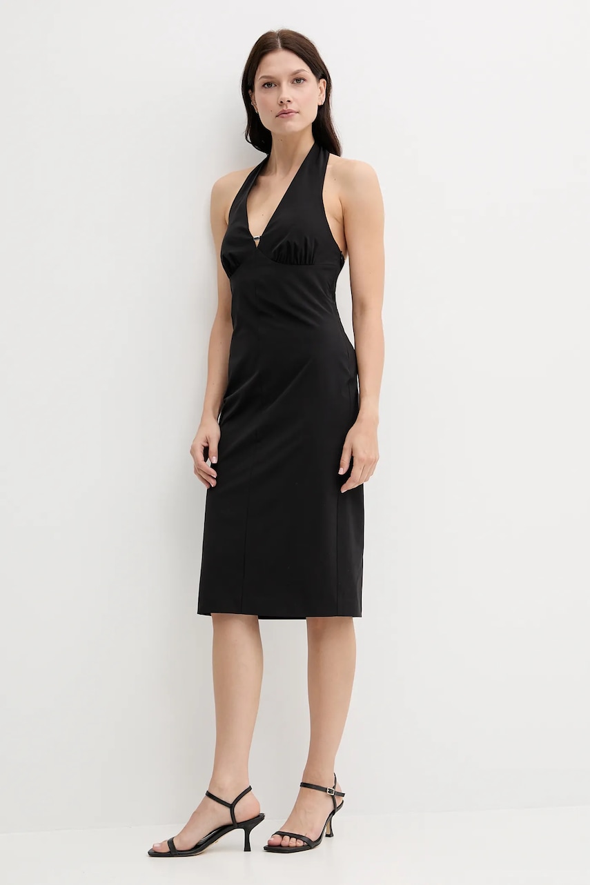 Sisley rochie culoarea negru