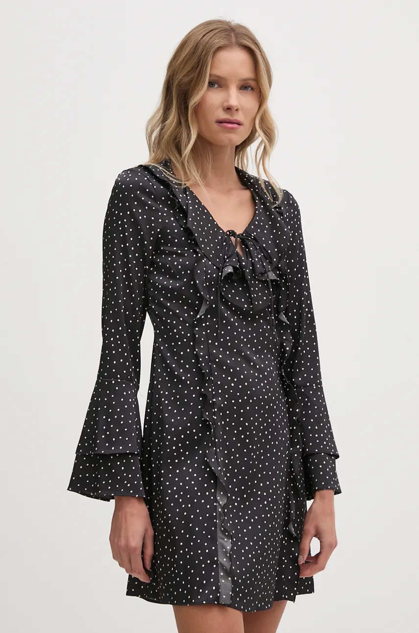 Sisley rochie culoarea negru