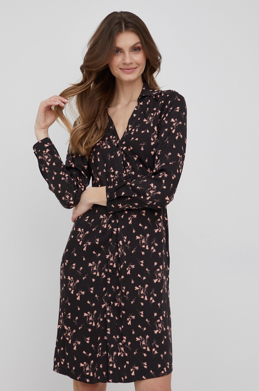 Sisley rochie culoarea negru