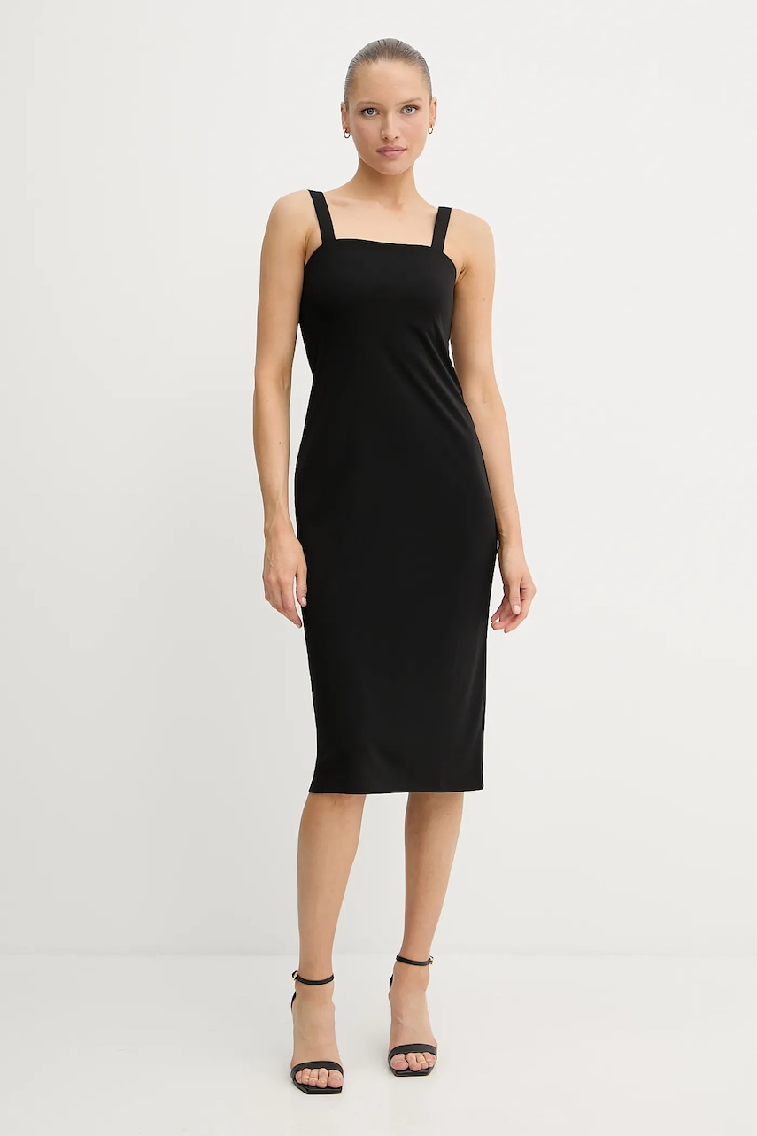 Sisley rochie culoarea negru
