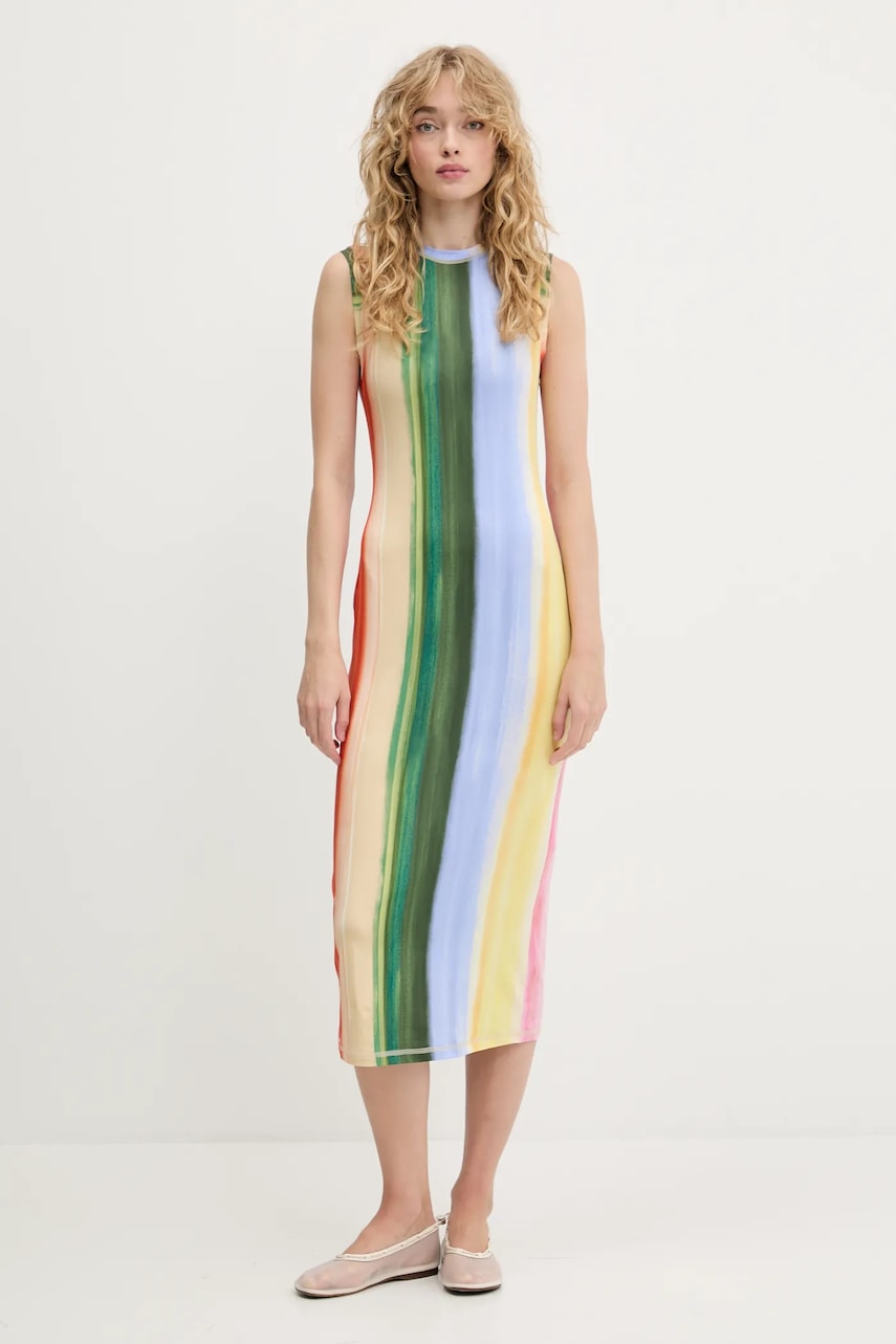 Stine Goya rochie culoarea galben
