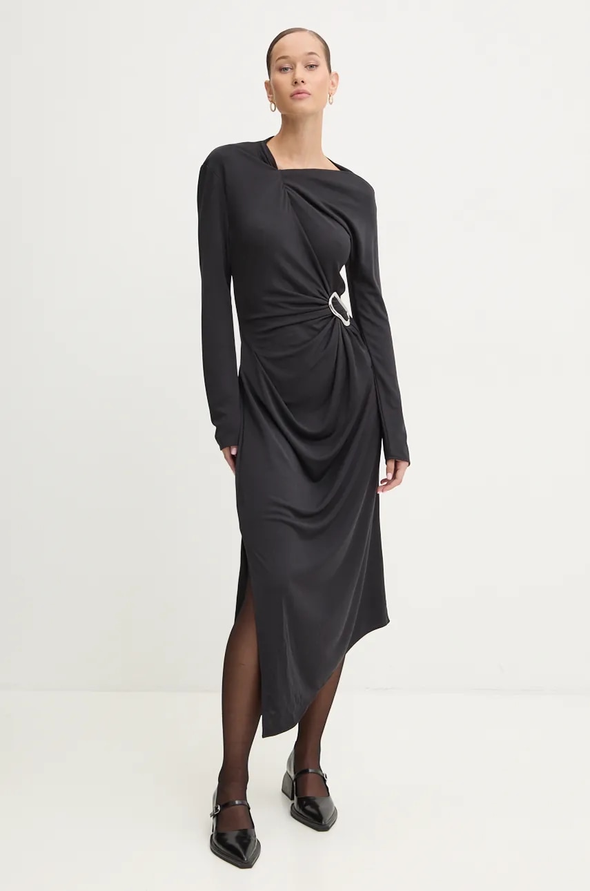 Stine Goya rochie culoarea negru