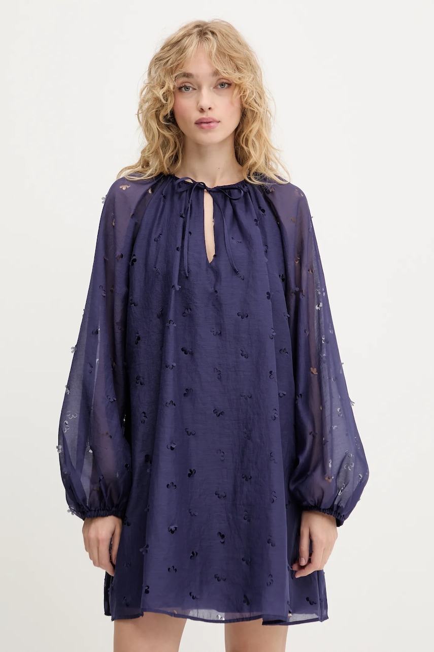 Stine Goya rochie culoarea violet