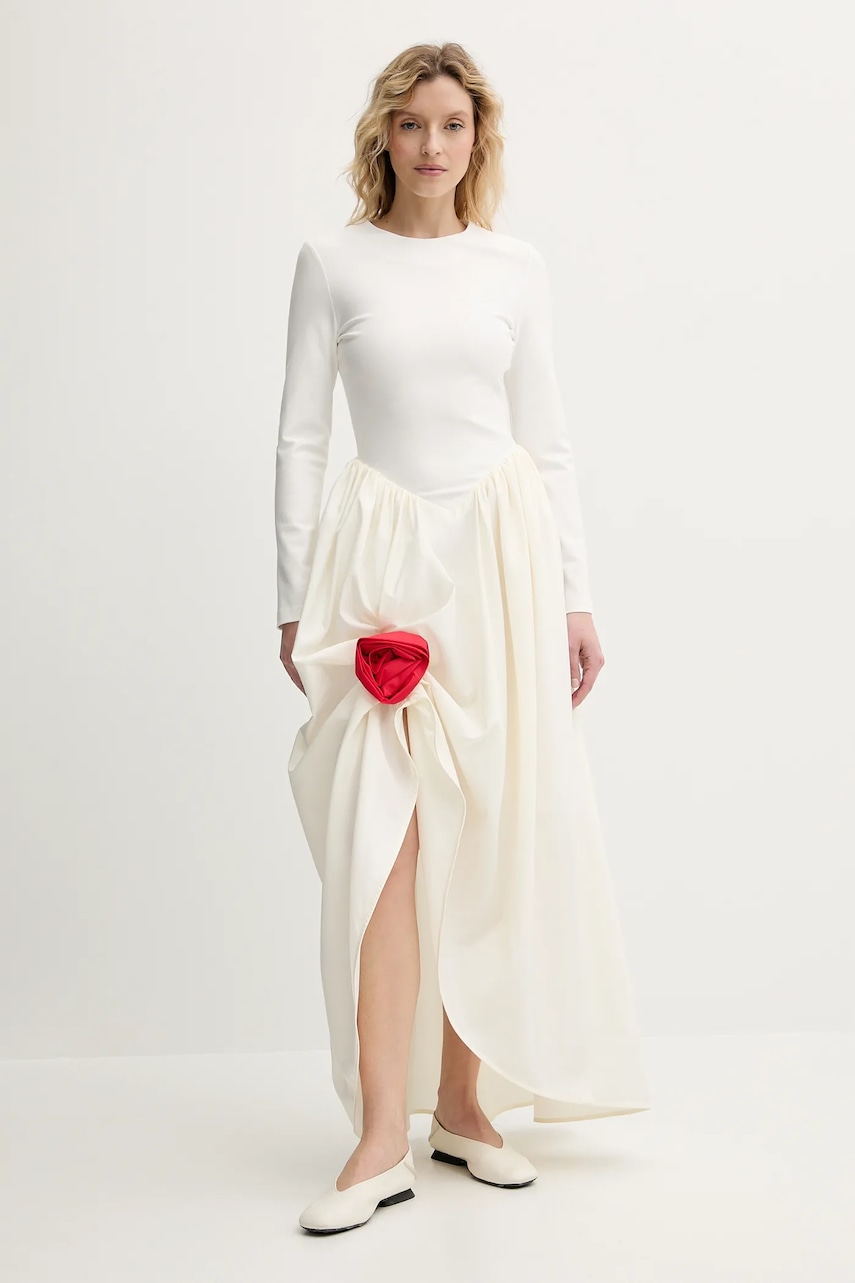 The Sleeper rochie culoarea bej