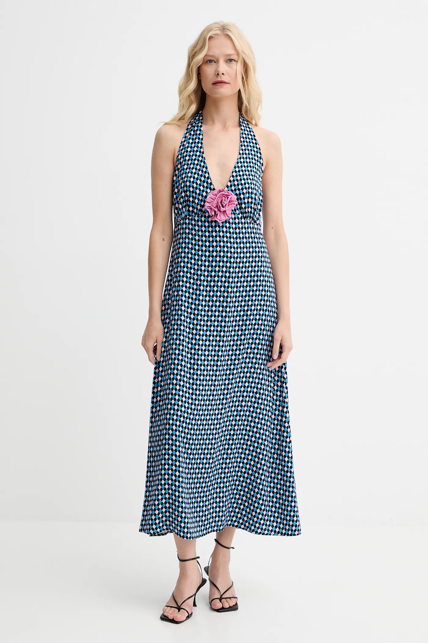 The Sleeper rochie culoarea bleumarin