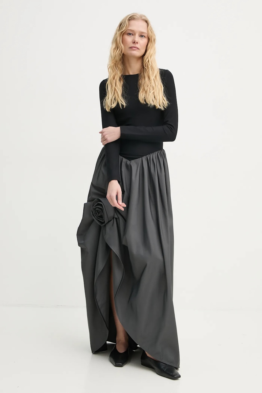 The Sleeper rochie culoarea gri