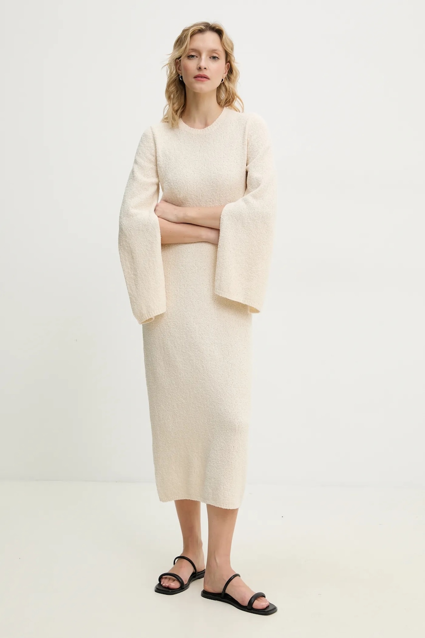 Theory rochie culoarea bej