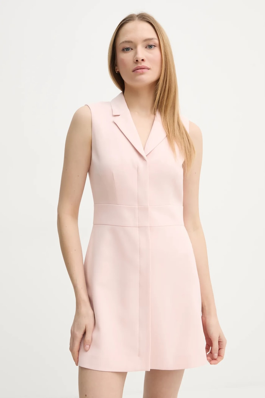Theory rochie culoarea roz