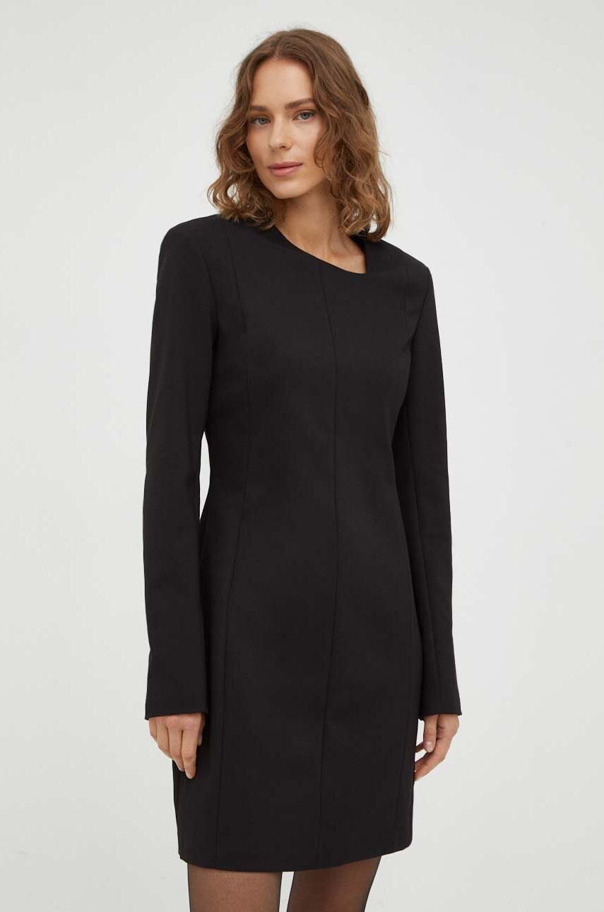 Tiger Of Sweden rochie culoarea negru