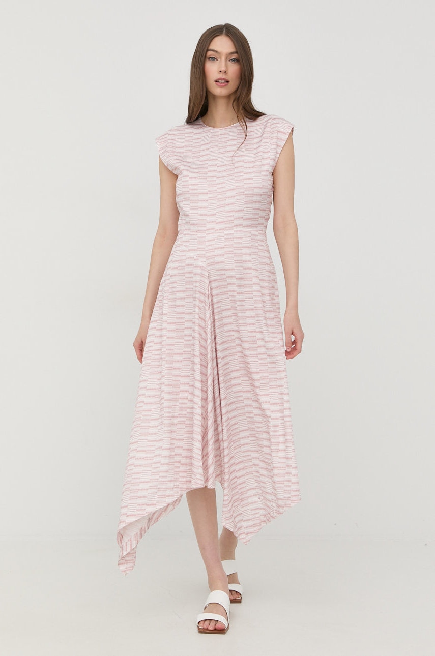 Tiger Of Sweden rochie culoarea roz