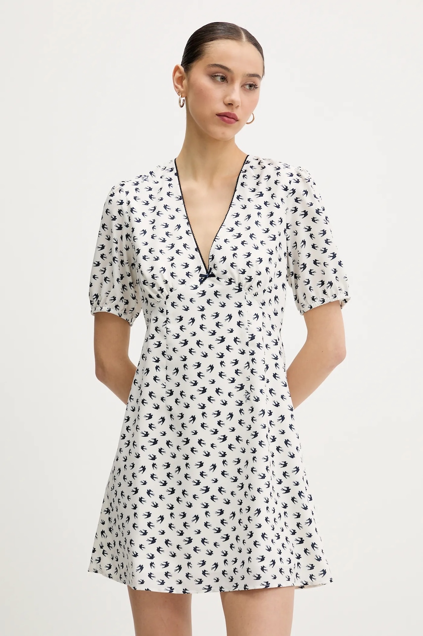 Tommy Jeans rochie culoarea bleumarin